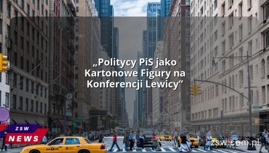 „Politycy PiS jako Kartonowe Figury na Konferencji Lewicy”