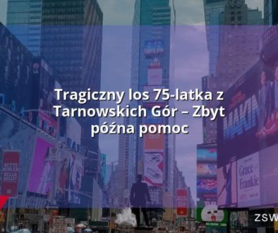 Tragiczny los 75-latka z Tarnowskich Gór – Zbyt późna pomoc