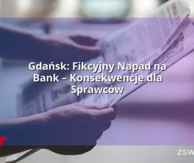 Gdańsk: Fikcyjny Napad na Bank – Konsekwencje dla Sprawców