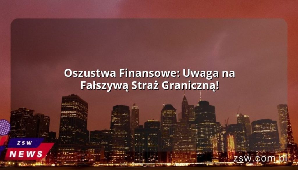 Oszustwa Finansowe: Uwaga na Fałszywą Straż Graniczną!