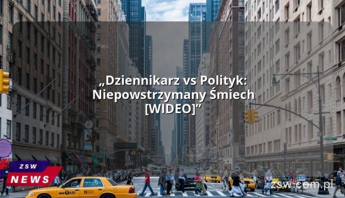 „Dziennikarz vs Polityk: Niepowstrzymany Śmiech [WIDEO]”