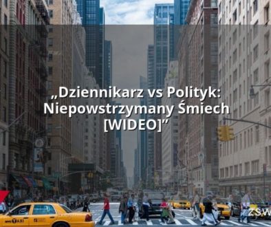 „Dziennikarz vs Polityk: Niepowstrzymany Śmiech [WIDEO]”