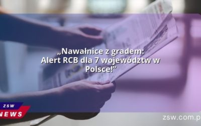 „Nawałnice z gradem: Alert RCB dla 7 województw w Polsce!”