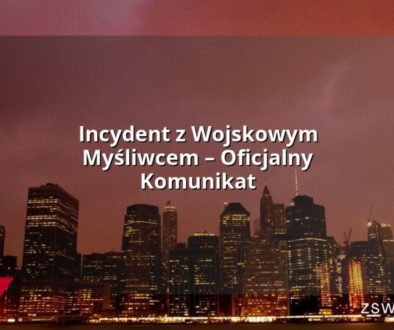 Incydent z Wojskowym Myśliwcem – Oficjalny Komunikat