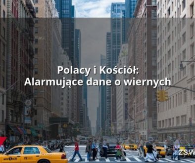 Polacy i Kościół: Alarmujące dane o wiernych