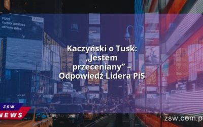 Kaczyński o Tusk: „Jestem przeceniany” – Odpowiedź Lidera PiS