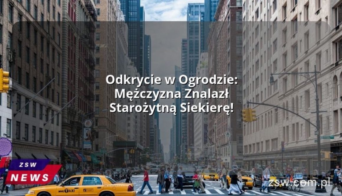 Odkrycie w Ogrodzie: Mężczyzna Znalazł Starożytną Siekierę!