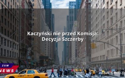 Kaczyński nie przed Komisją: Decyzja Szczerby